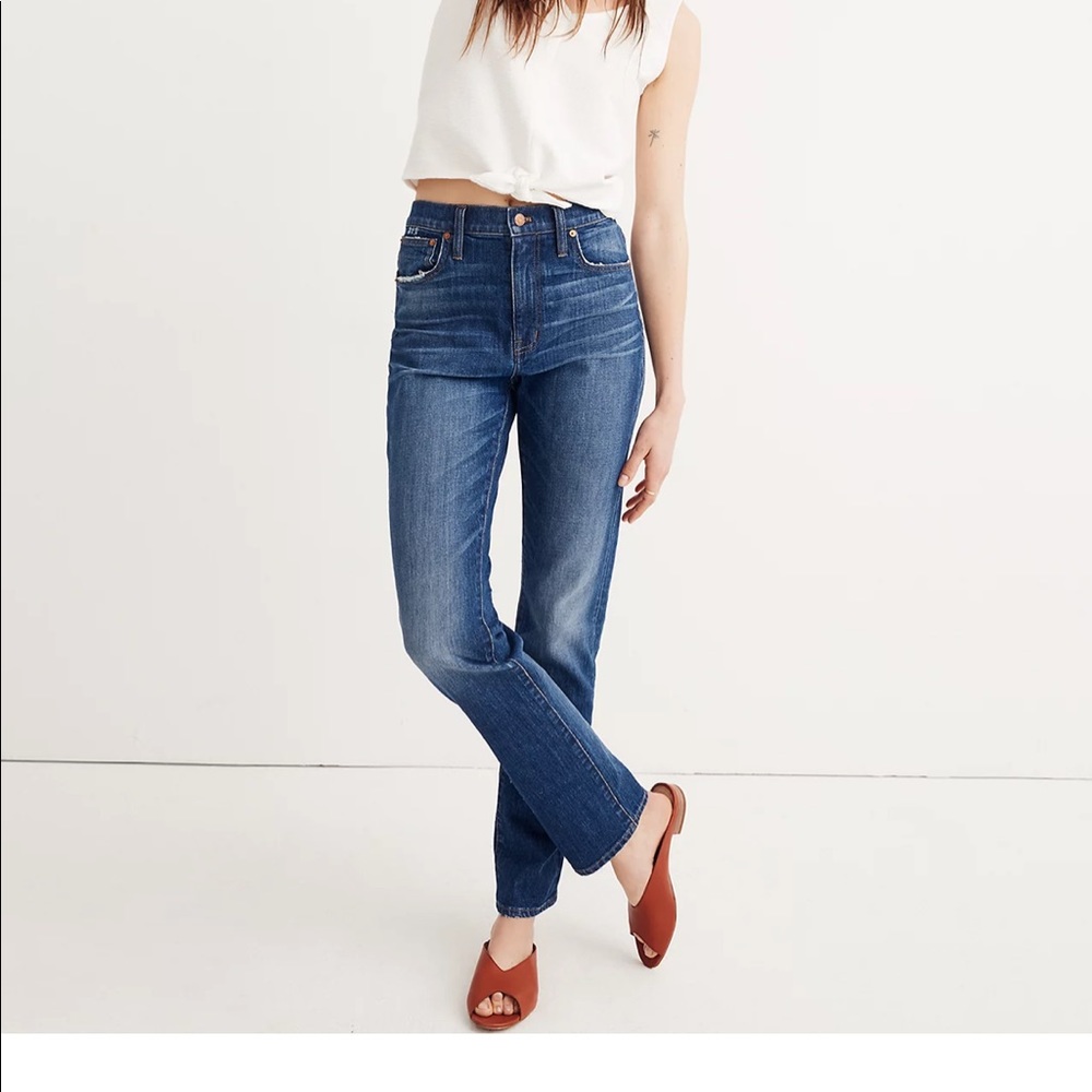 High rise slim boyjean